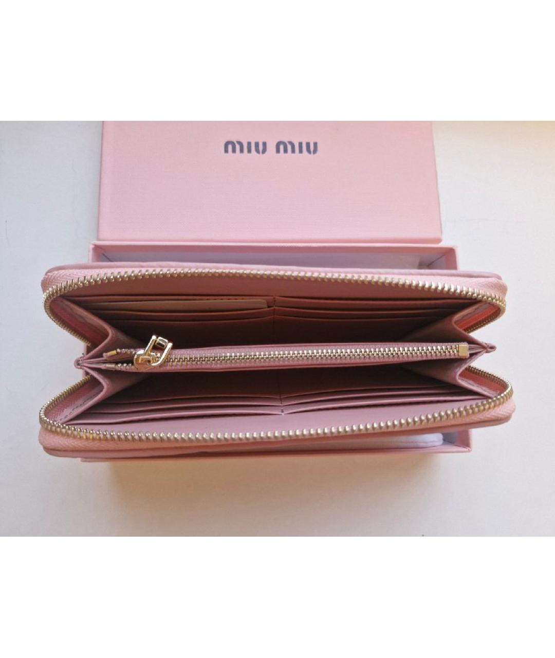 MIU MIU Кожаный кошелек, фото 4