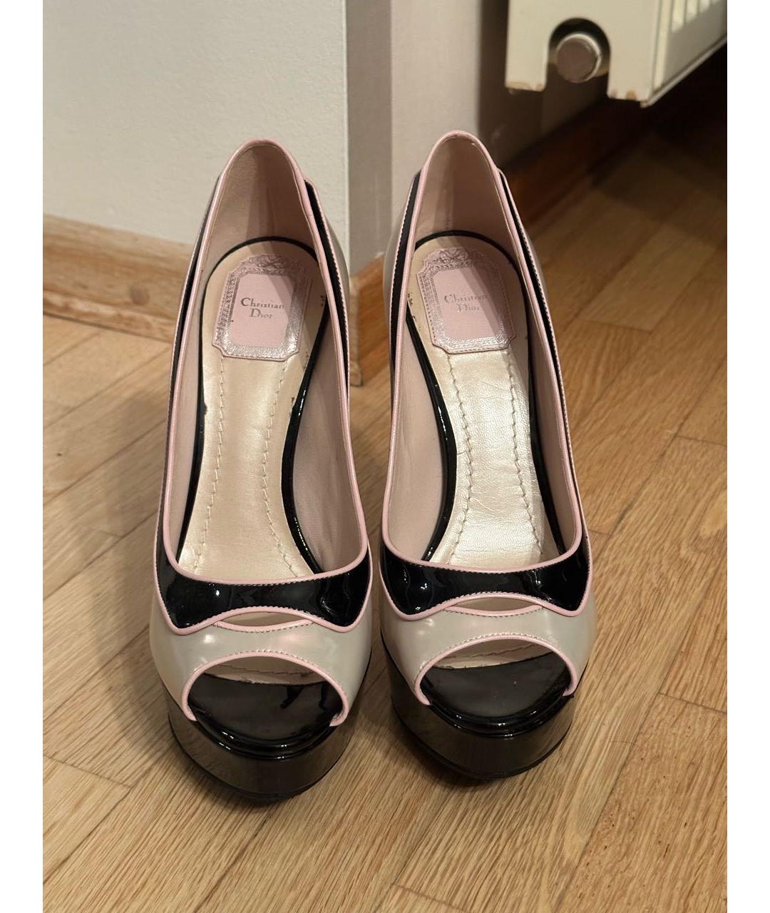 CHRISTIAN DIOR Мульти туфли, фото 2