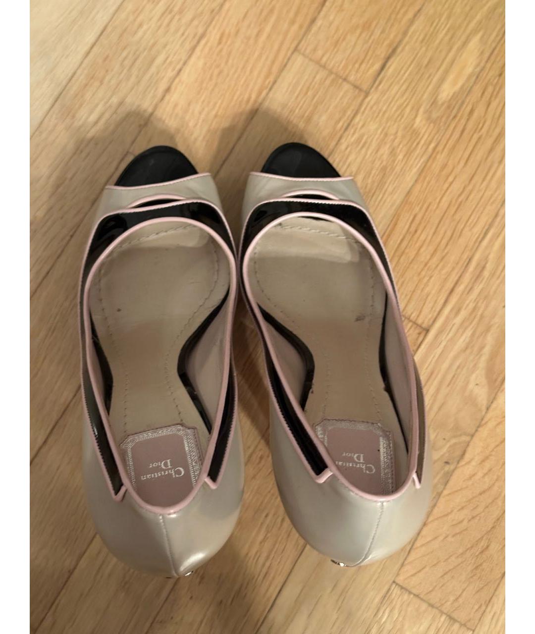 CHRISTIAN DIOR Мульти туфли, фото 3
