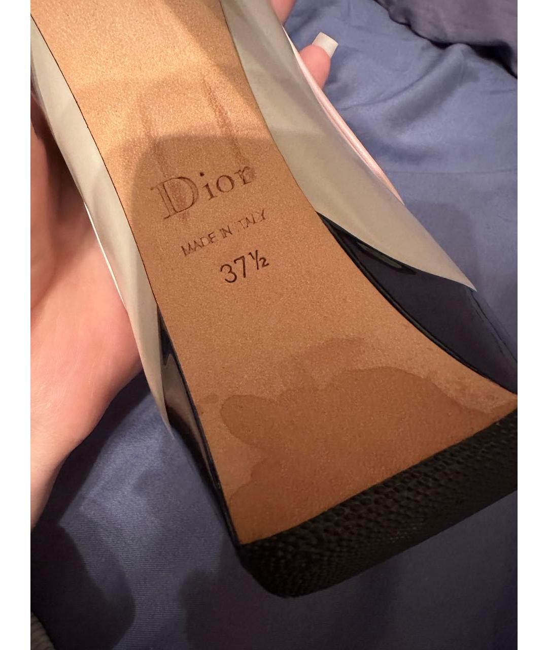 CHRISTIAN DIOR Мульти туфли, фото 5