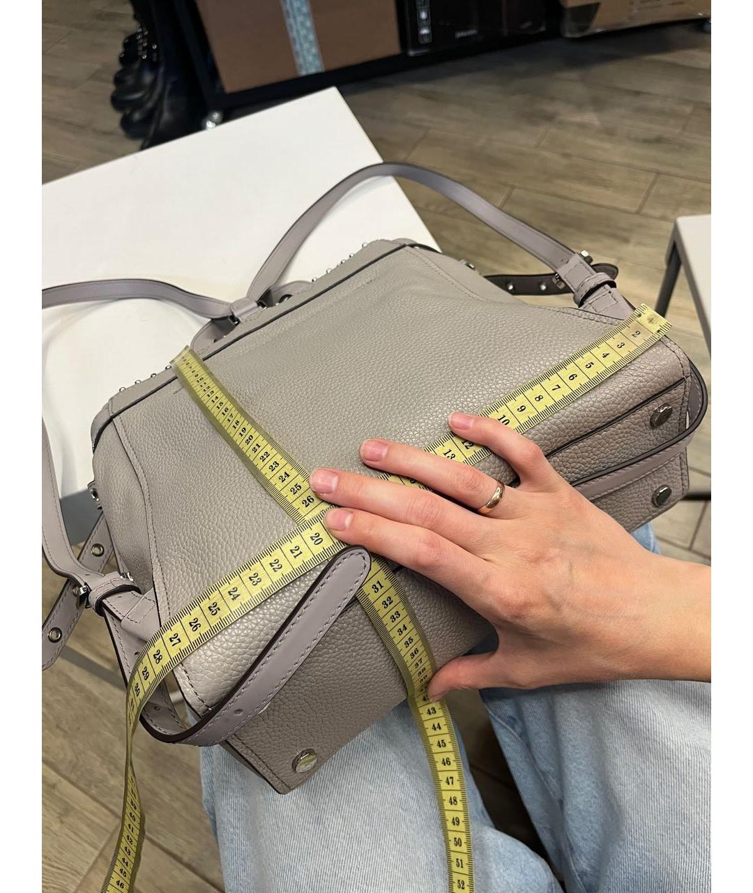 MICHAEL KORS Бежевый кожаный рюкзак, фото 2