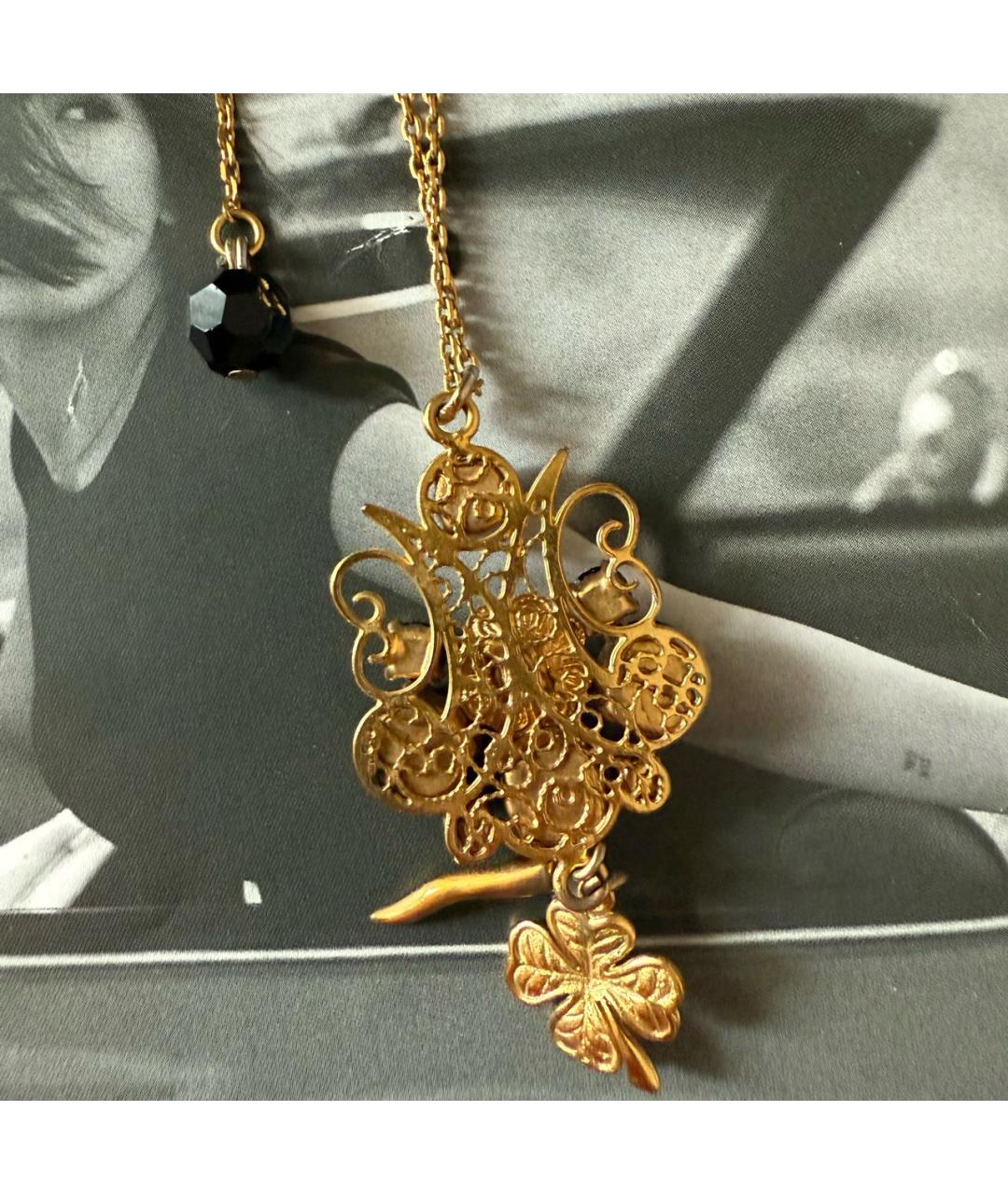 DOLCE&GABBANA Золотая подвеска, фото 4