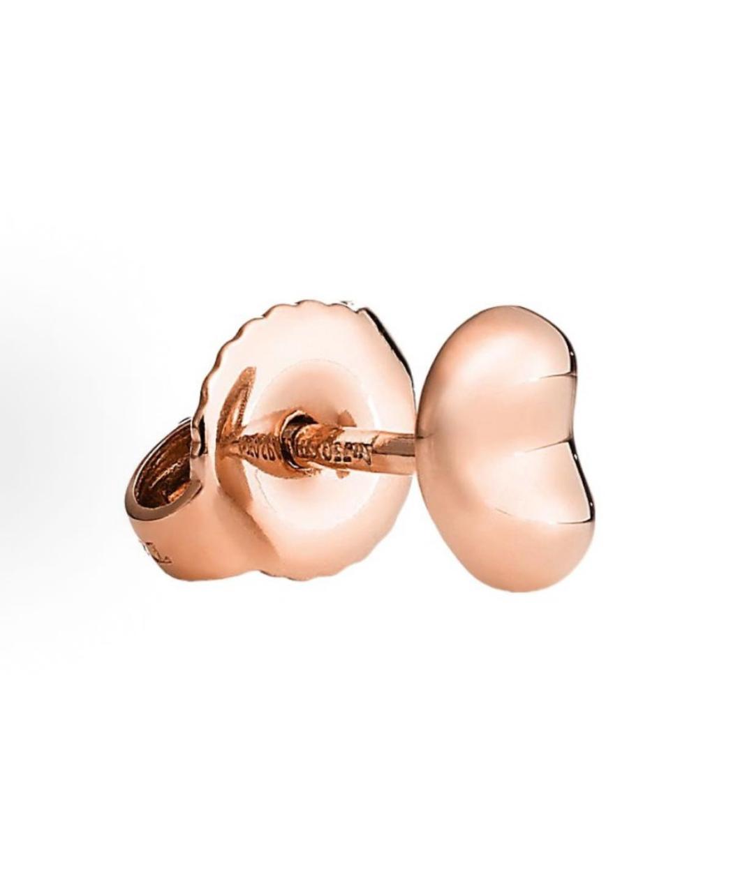 TIFFANY&CO Розовые серьги из розового золота, фото 2