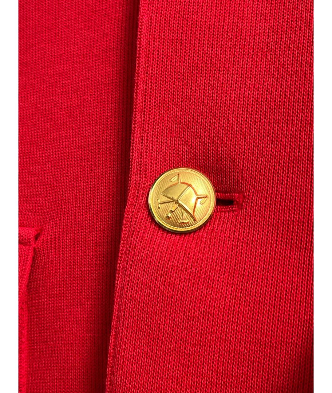 POLO RALPH LAUREN Красный хлопковый жакет/пиджак, фото 6