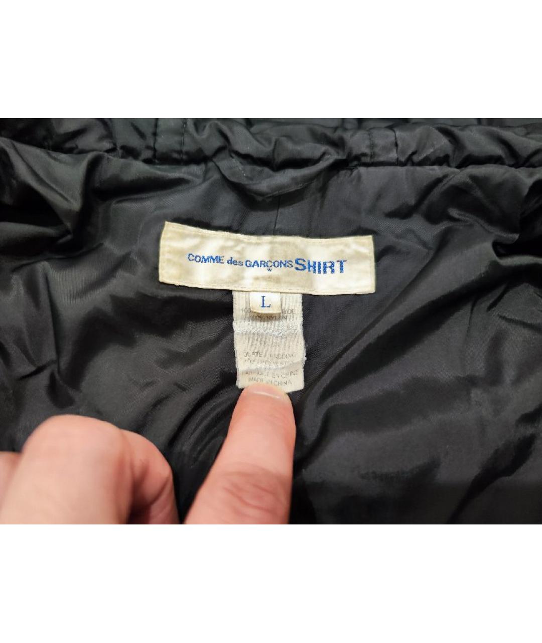 COMME DES GARÇONS Черная парка, фото 3