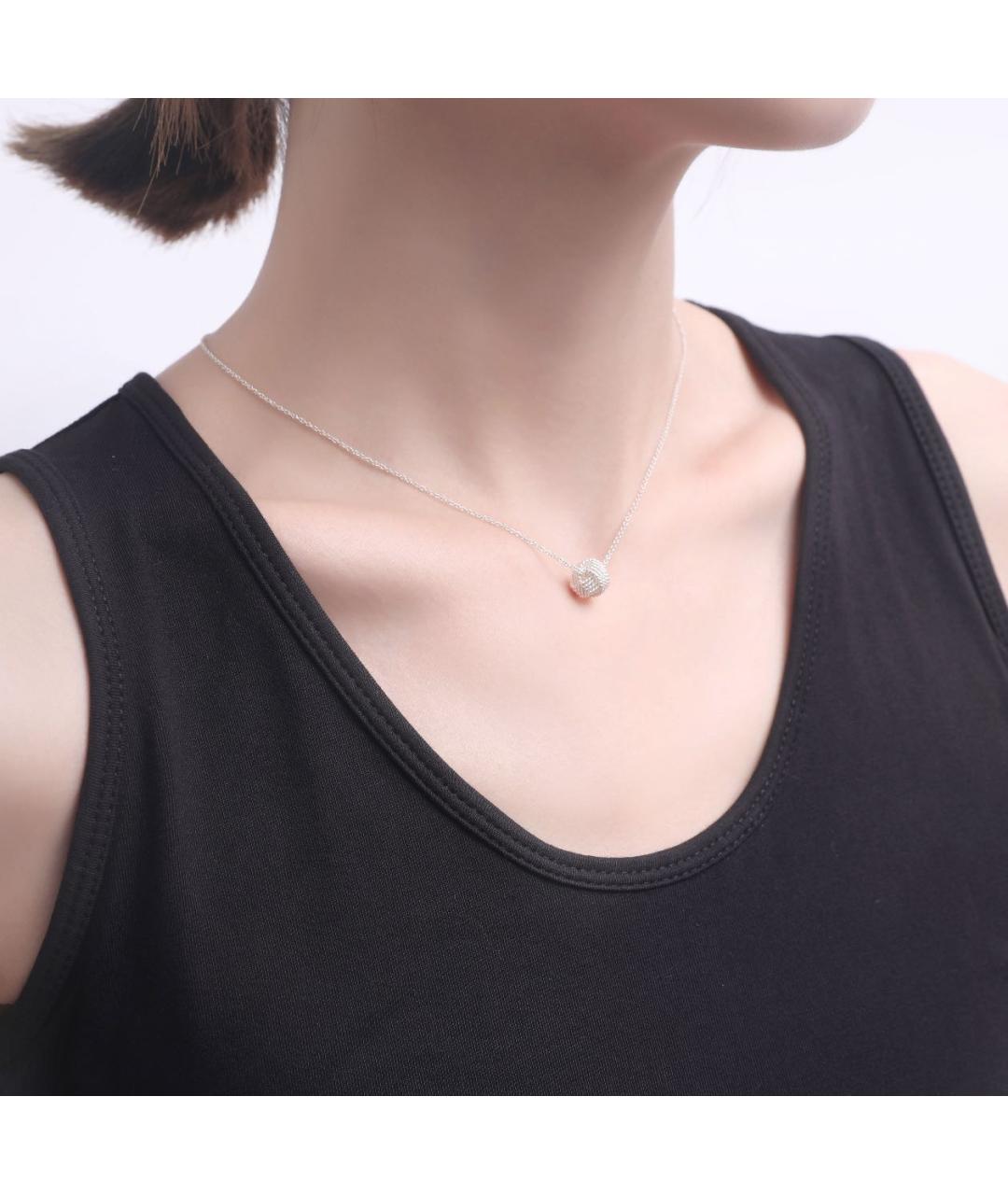 TIFFANY&CO Серебряная серебряная подвеска, фото 4