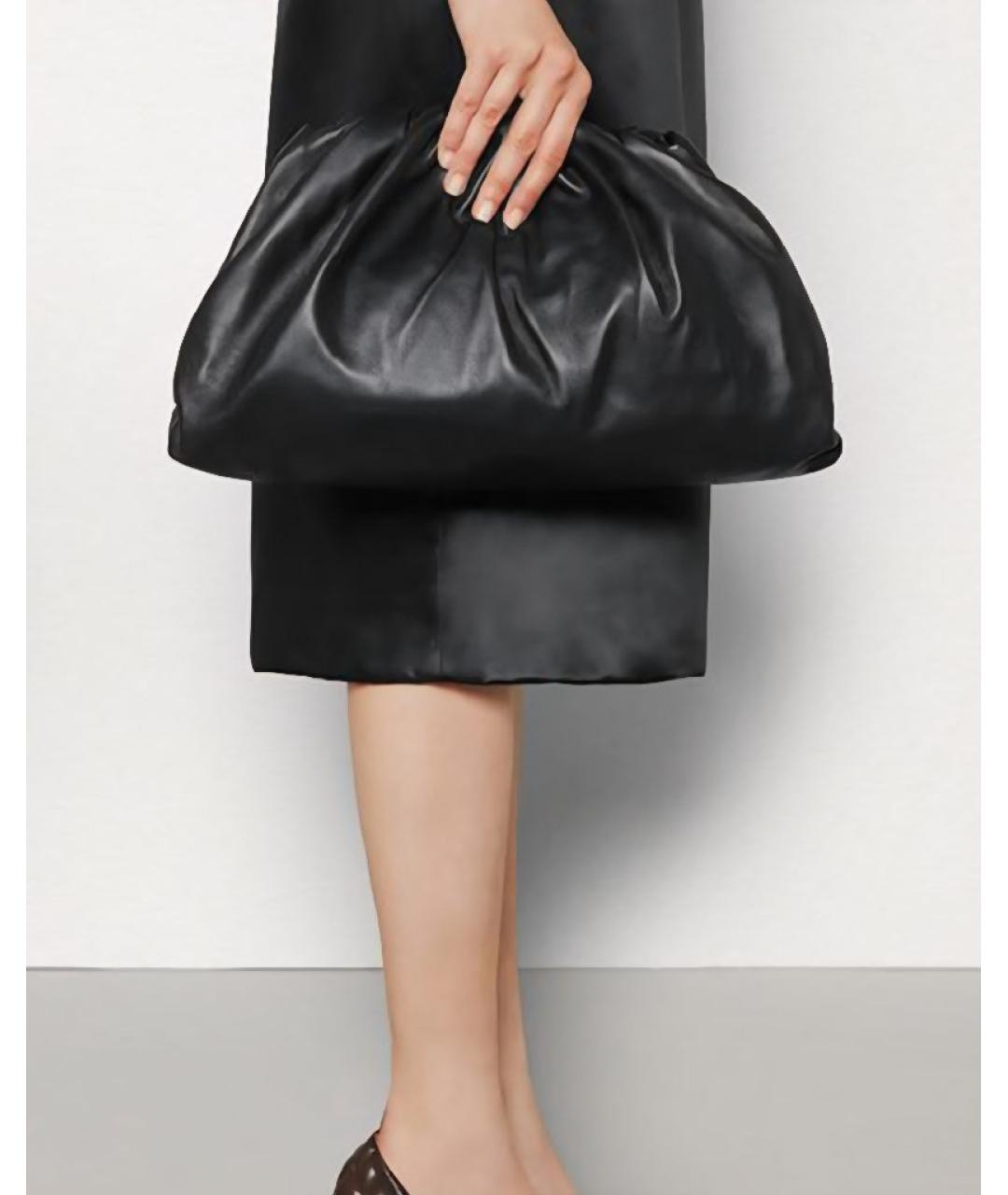 BOTTEGA VENETA Черная сумка с короткими ручками, фото 4