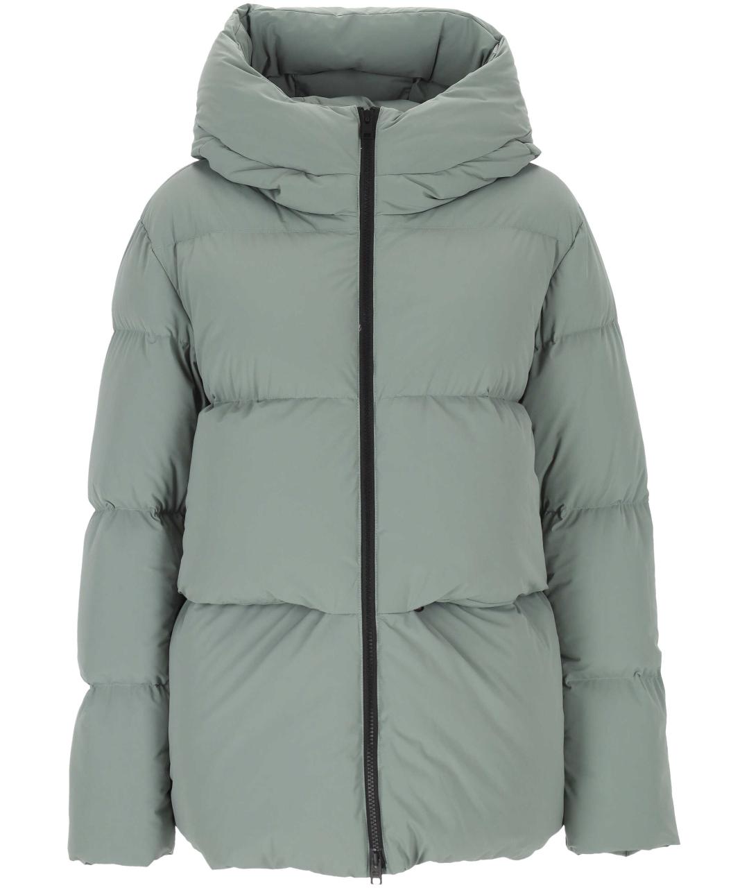 WOOLRICH Бирюзовая полиамидовая куртка, фото 1