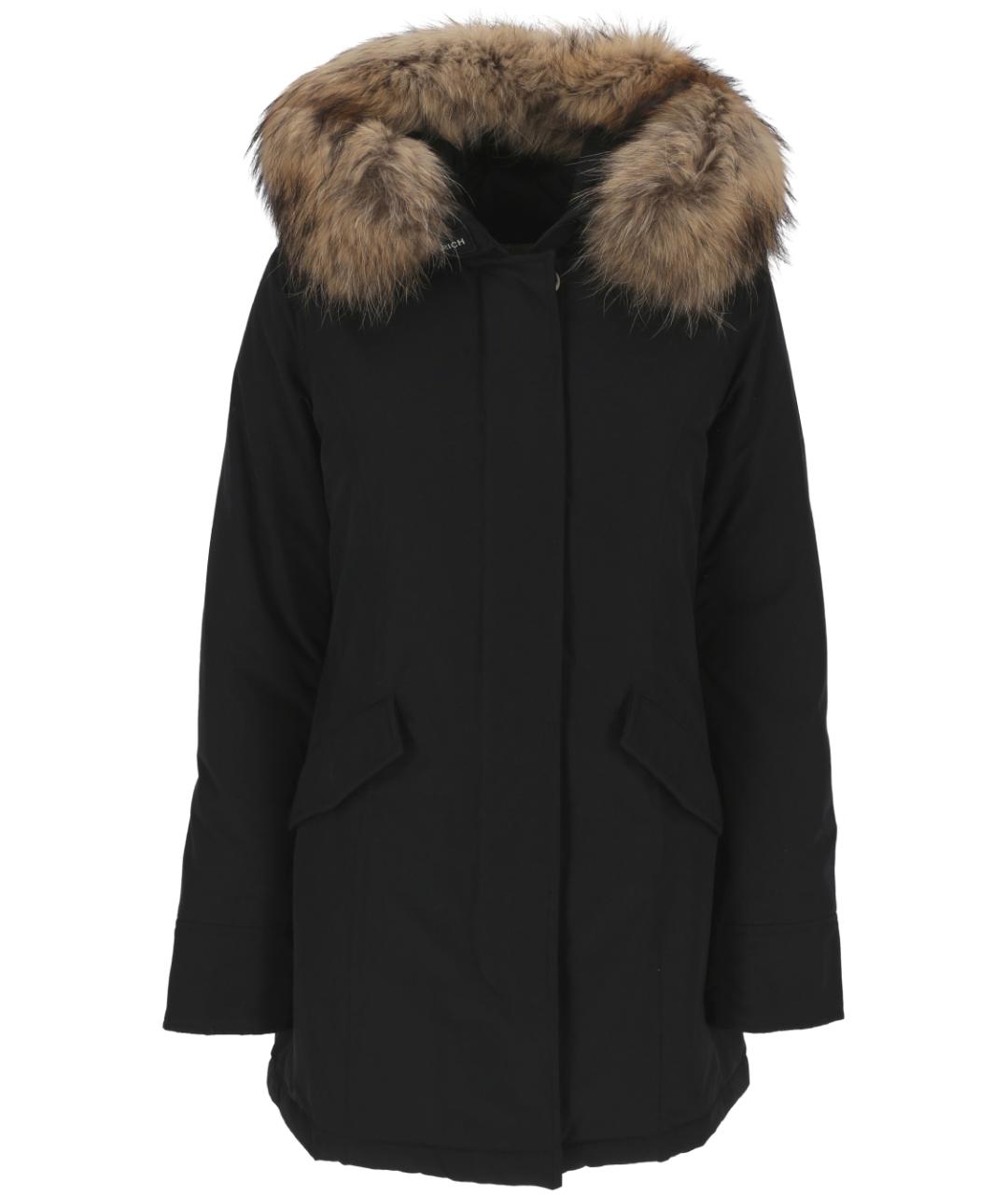 WOOLRICH Темно-синяя хлопковая парка, фото 1
