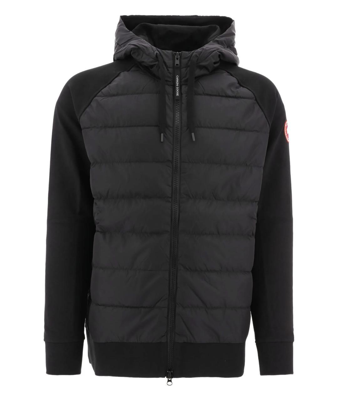 CANADA GOOSE Черная хлопковая куртка, фото 1