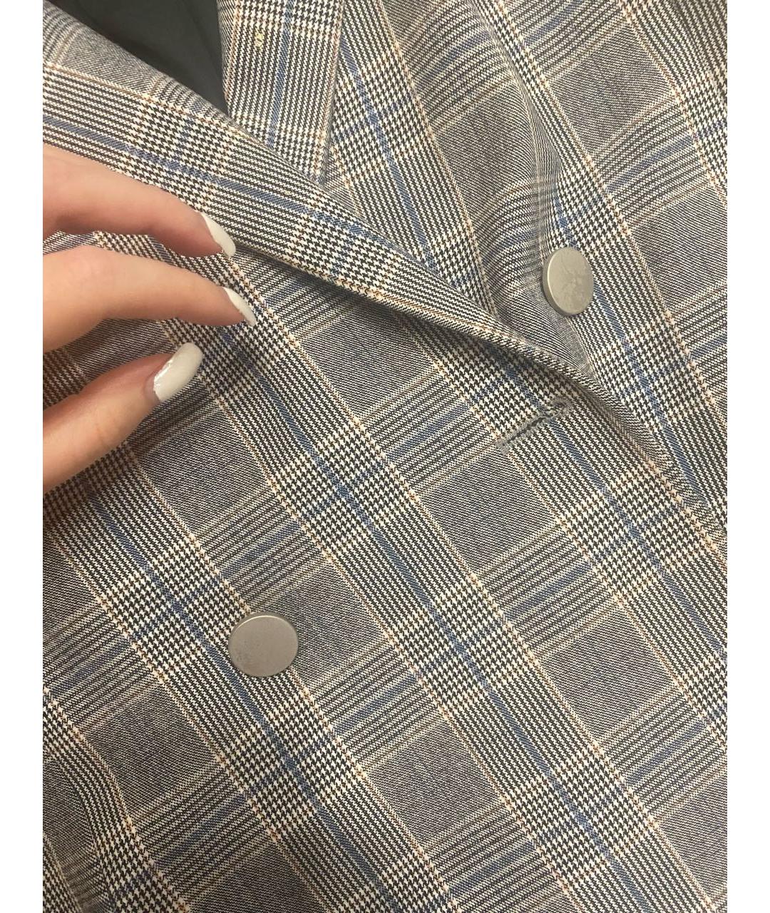 LOUIS VUITTON Серое полиамидовое платье, фото 2