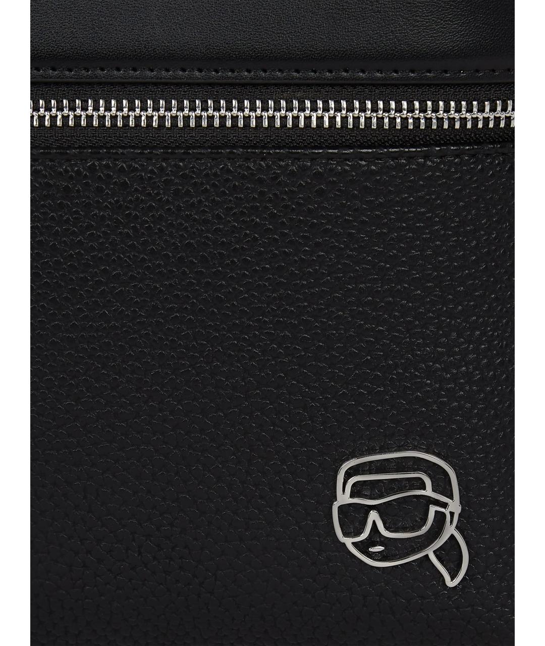 KARL LAGERFELD Черный рюкзак, фото 2