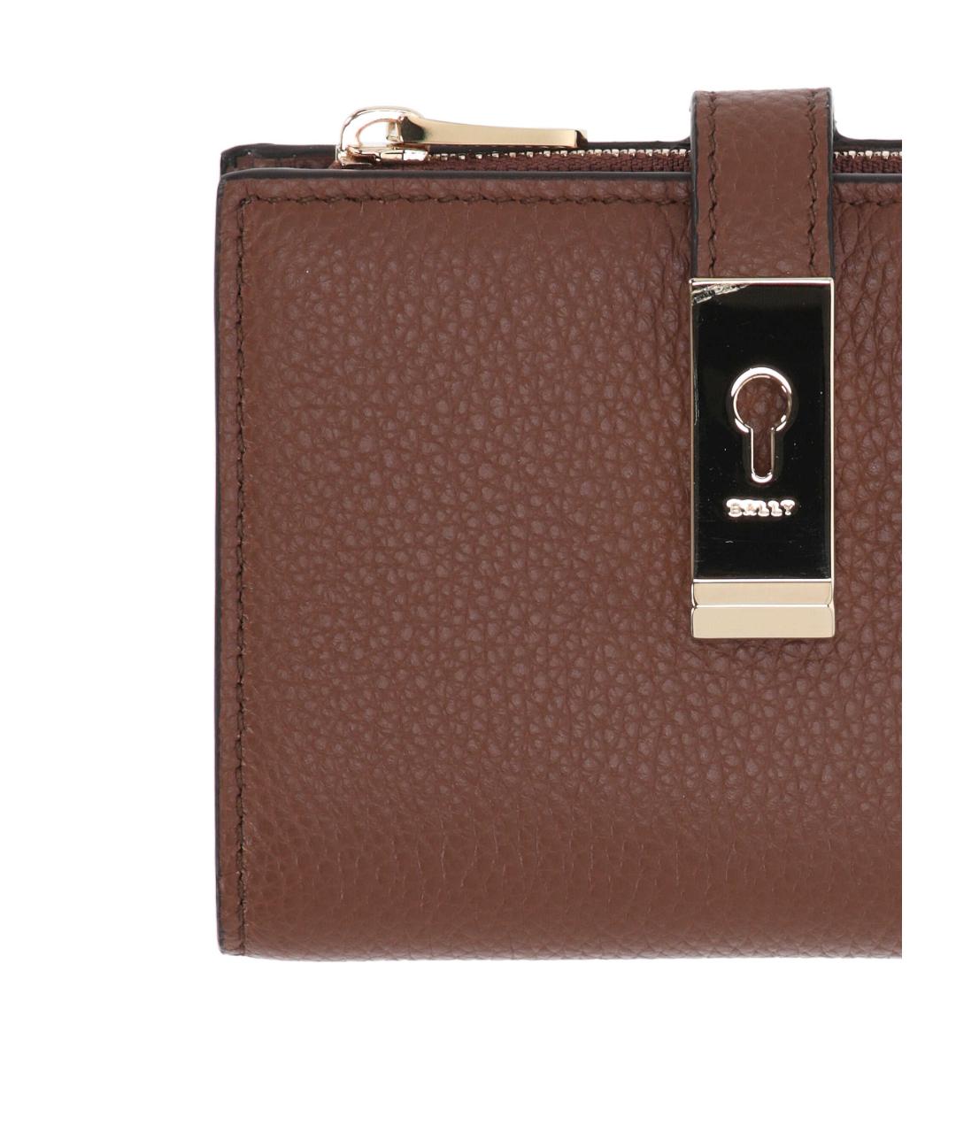 BALLY Коричневый кожаный кошелек, фото 2