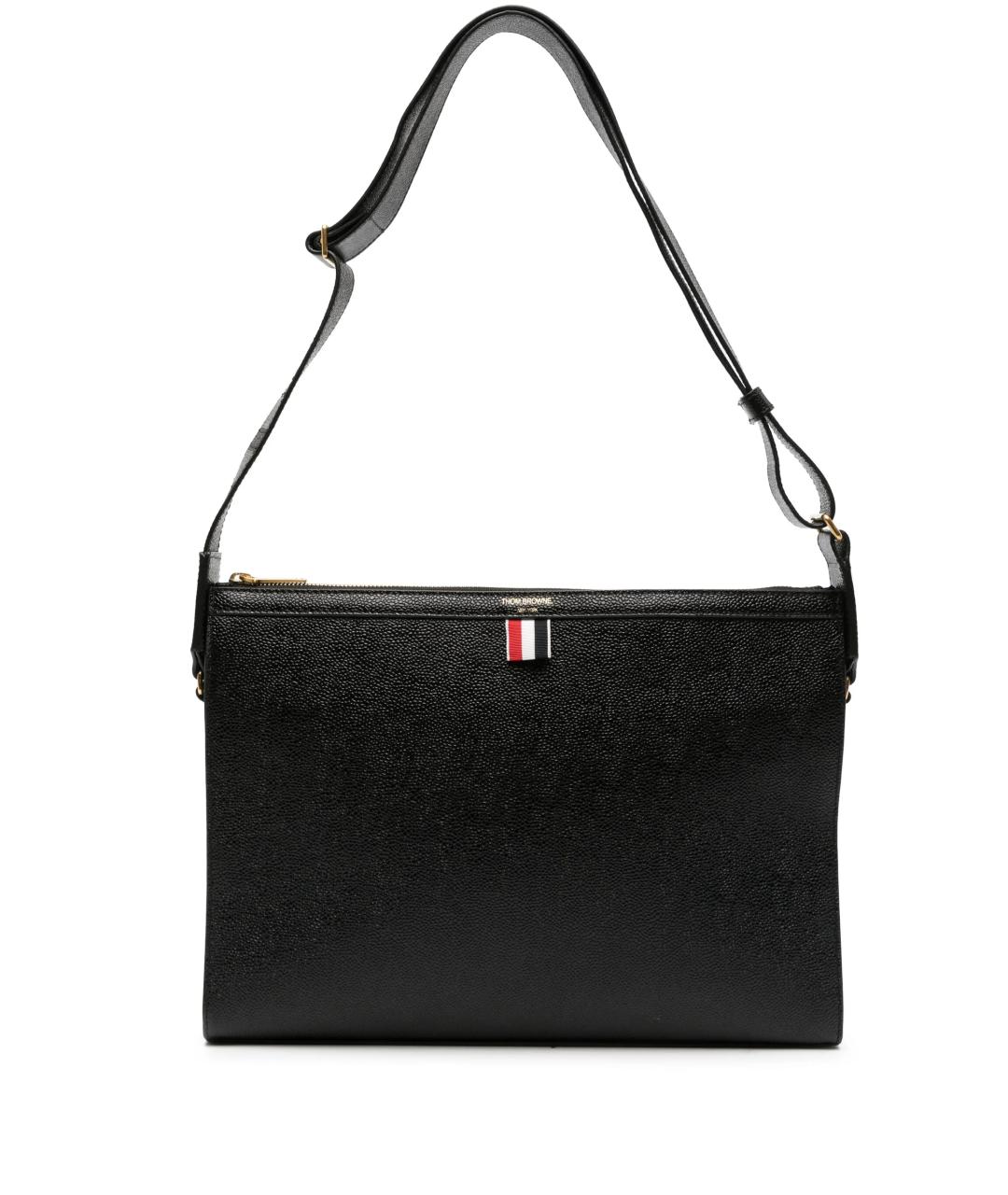THOM BROWNE Черная сумка на плечо, фото 1