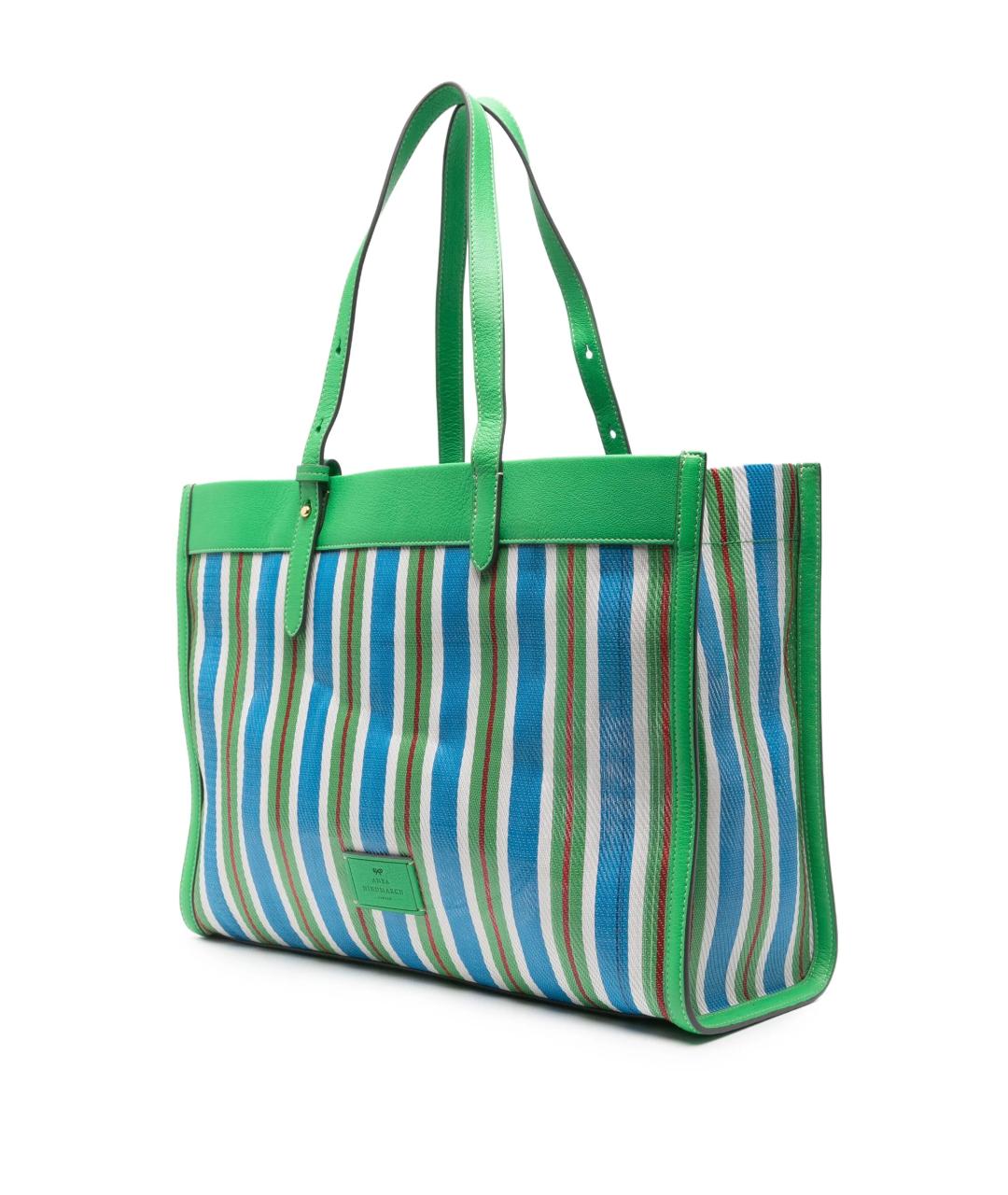 ANYA HINDMARCH Зеленая сумка тоут, фото 2