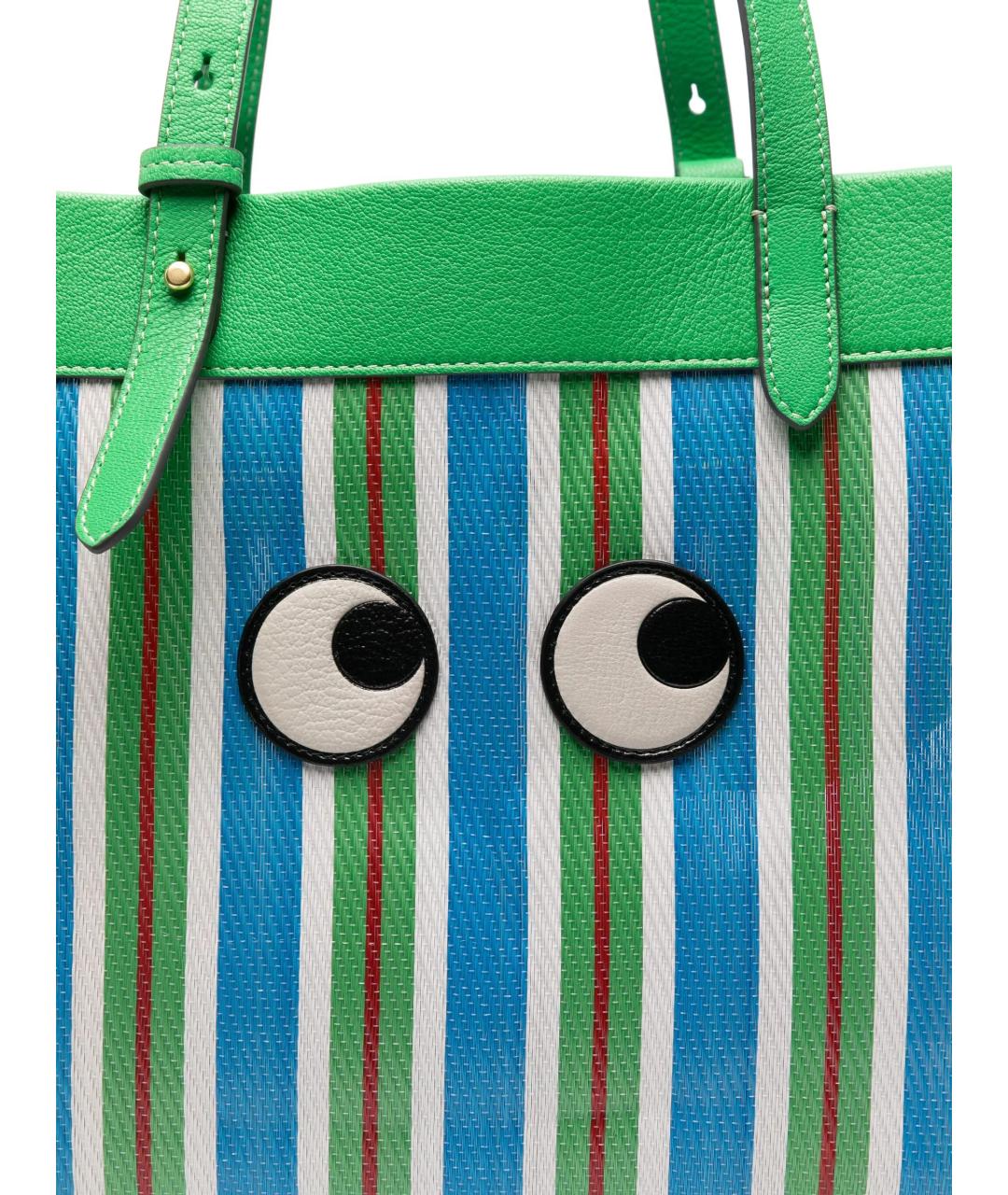 ANYA HINDMARCH Зеленая сумка тоут, фото 4