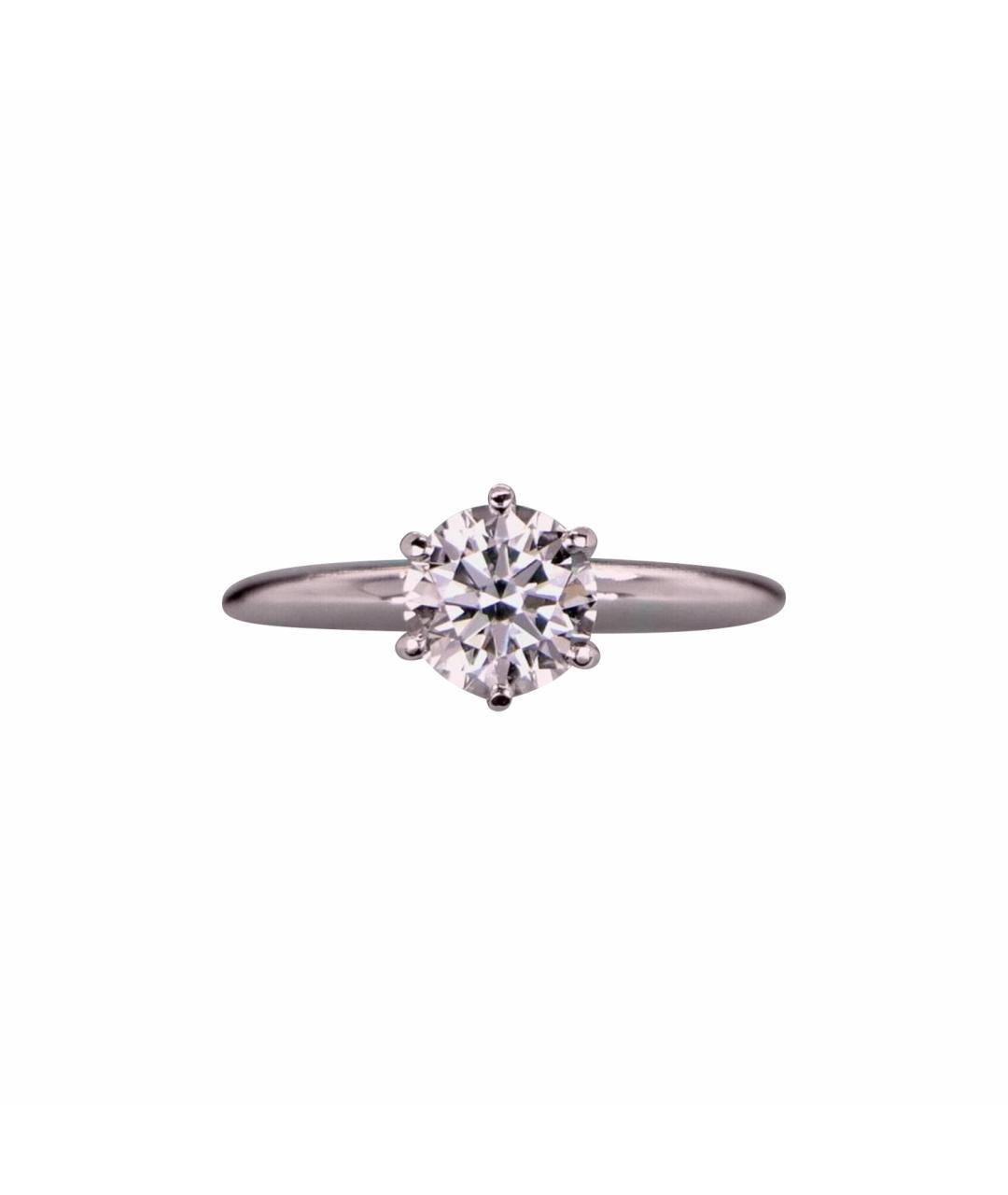 TIFFANY&CO Серебряное платиновое кольцо, фото 1