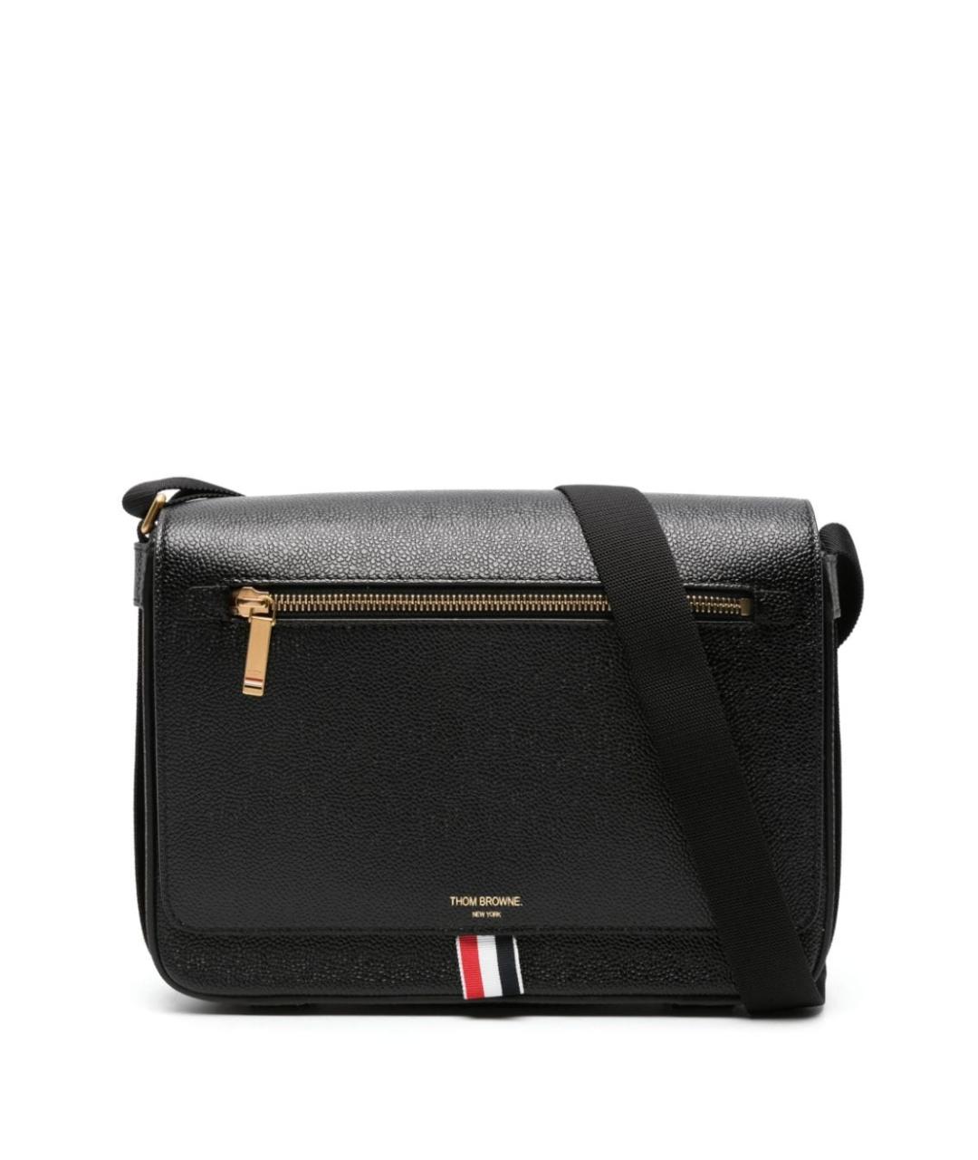 THOM BROWNE Черная сумка на плечо, фото 1