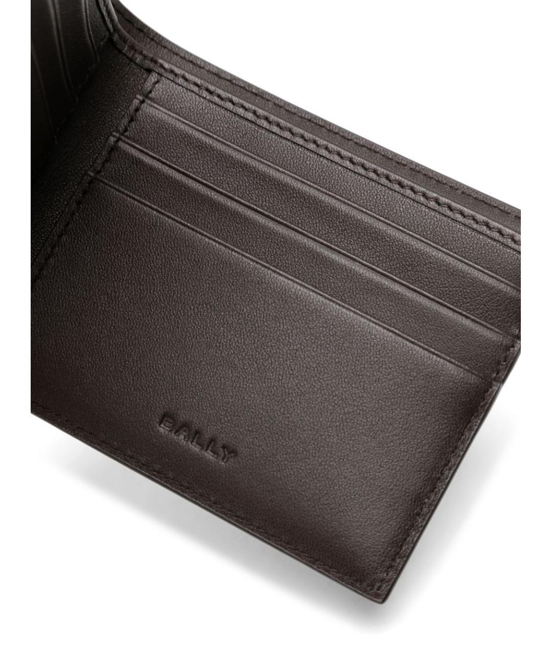 BALLY Коричневый кожаный кошелек, фото 2