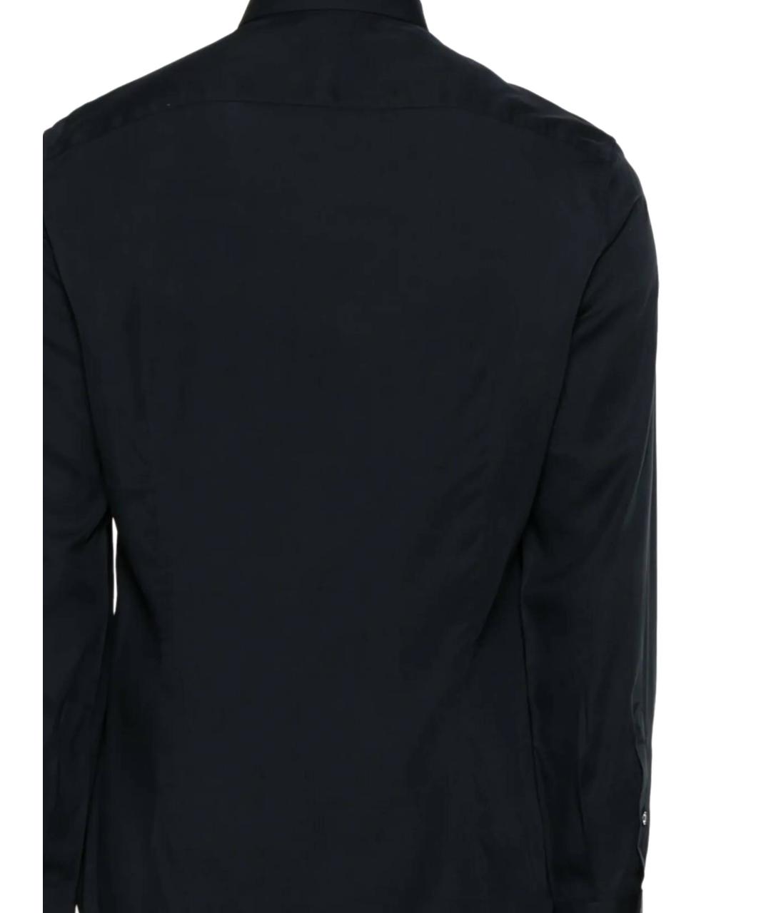 EMPORIO ARMANI Темно-синяя кэжуал рубашка, фото 3