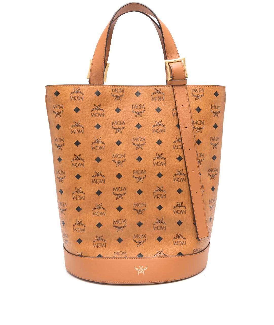 MCM Коричневая сумка тоут, фото 1