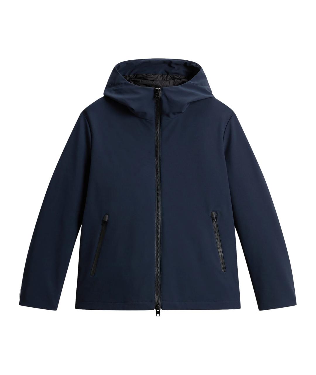 WOOLRICH Темно-синяя полиэстеровая куртка, фото 1