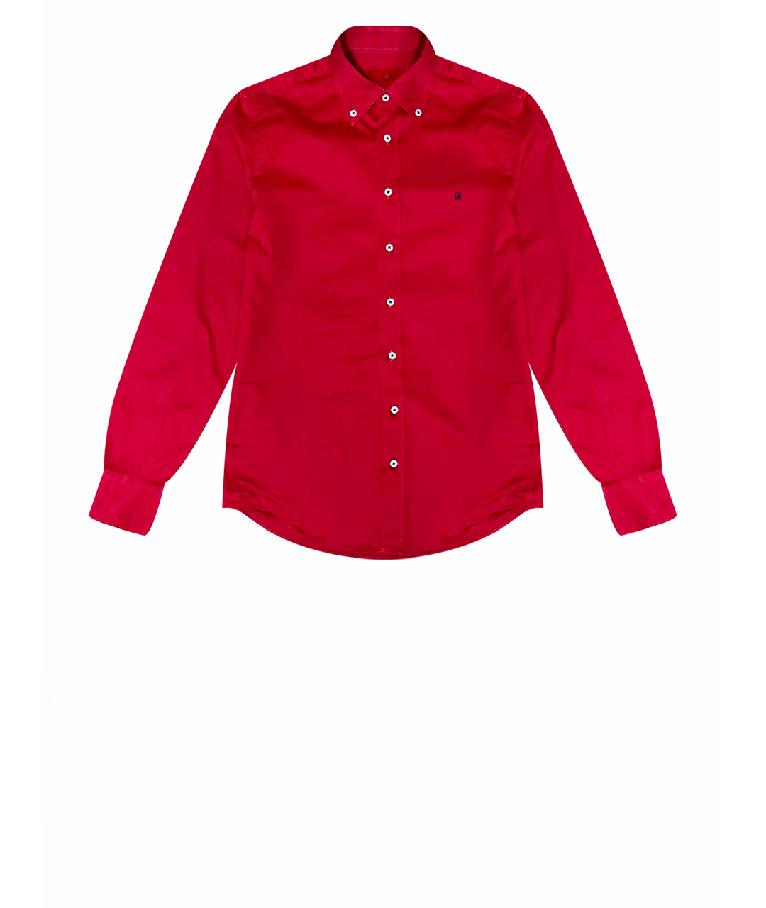 CAROLINA HERRERA Красная хлопковая классическая рубашка, фото 1