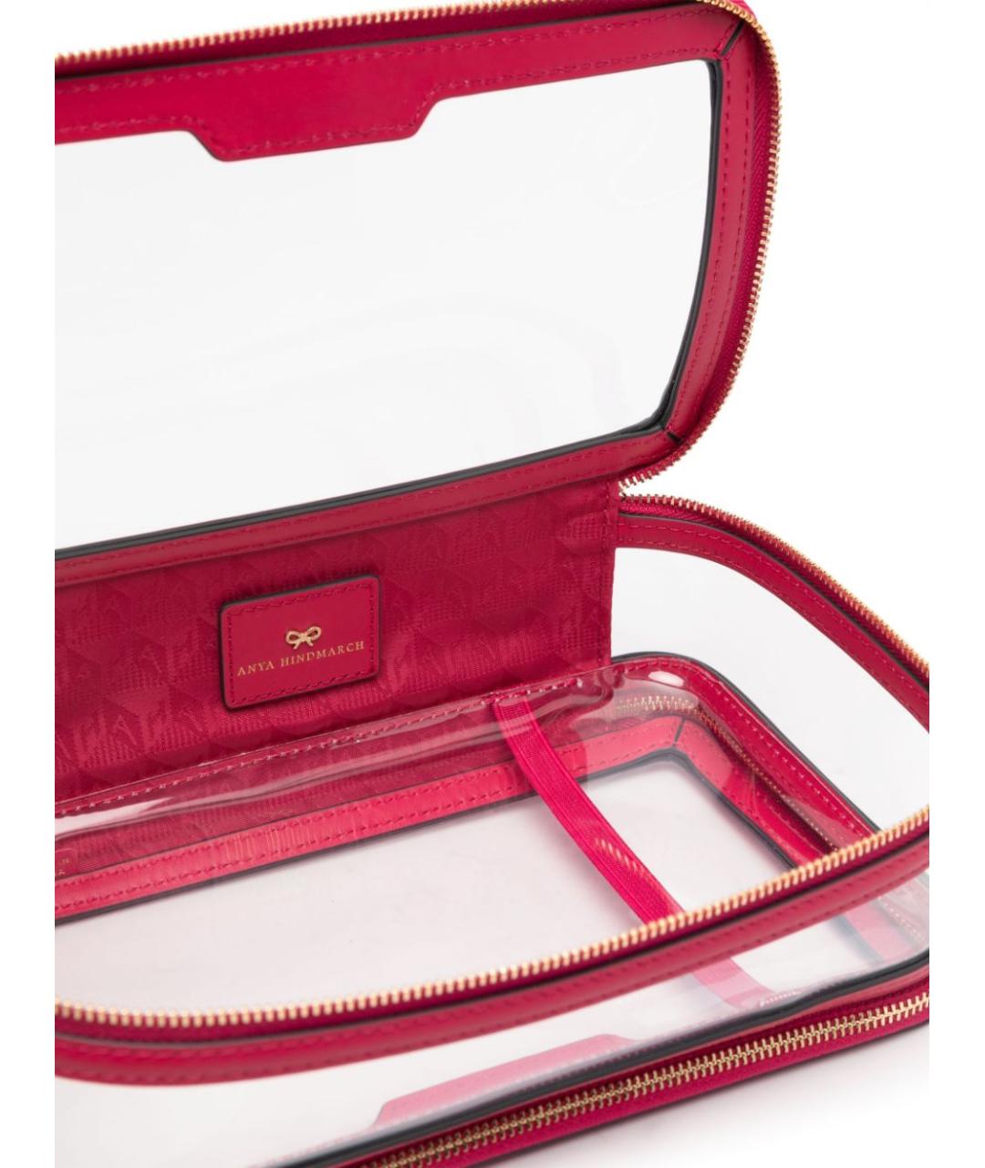 ANYA HINDMARCH Фуксия косметичка, фото 3