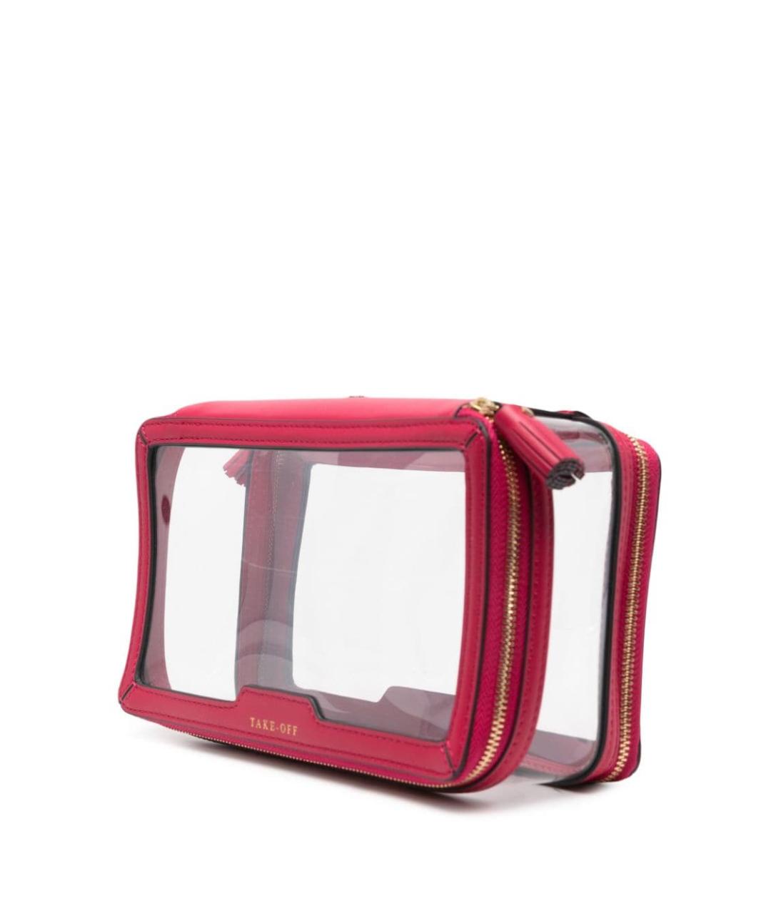 ANYA HINDMARCH Фуксия косметичка, фото 2