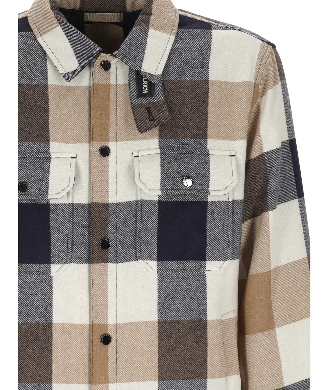 WOOLRICH Мульти шерстяная куртка, фото 2