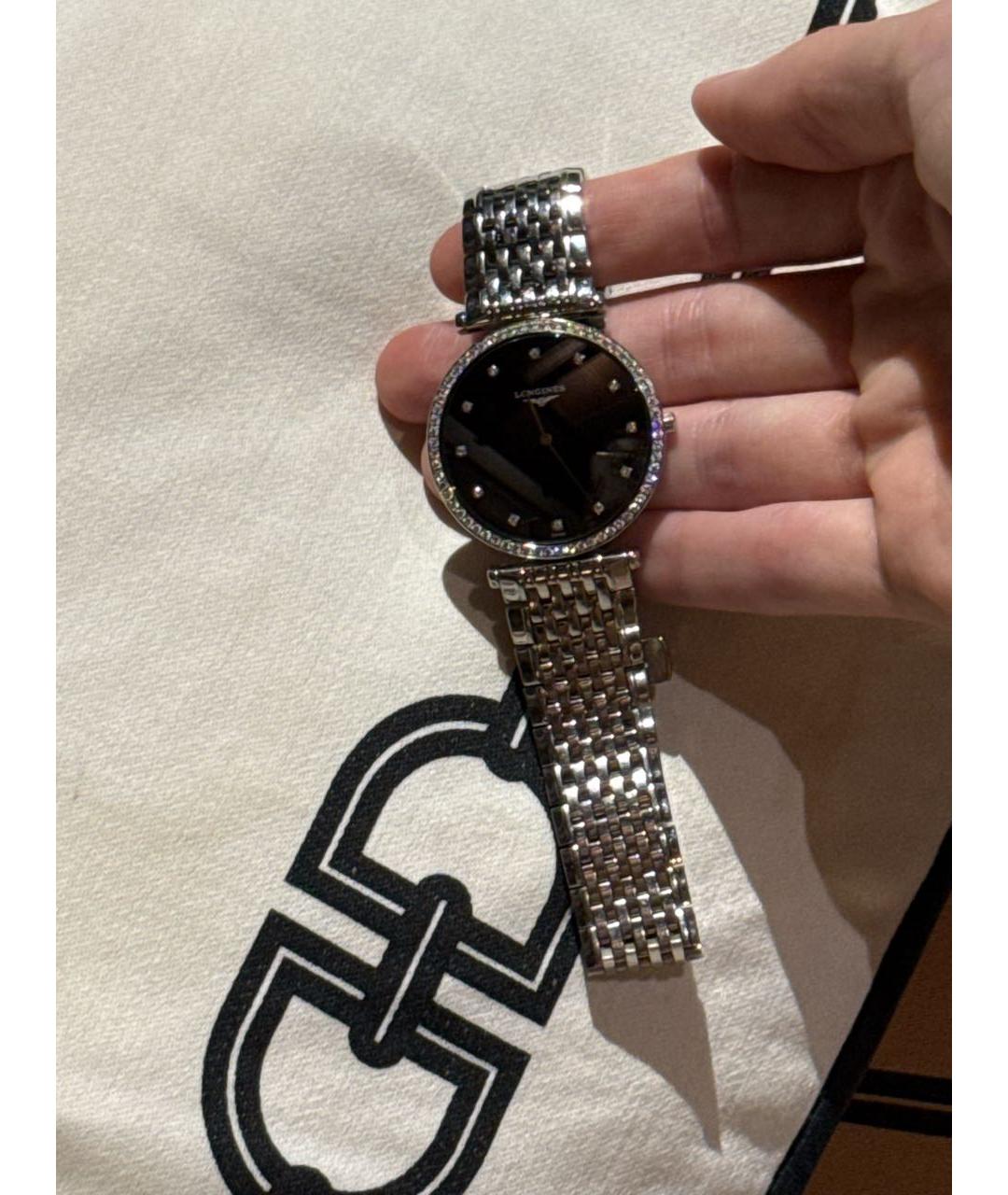 LONGINES Серебряные часы, фото 5
