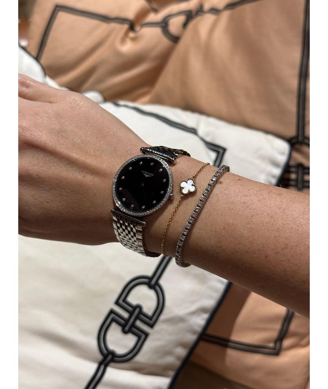 LONGINES Серебряные часы, фото 2