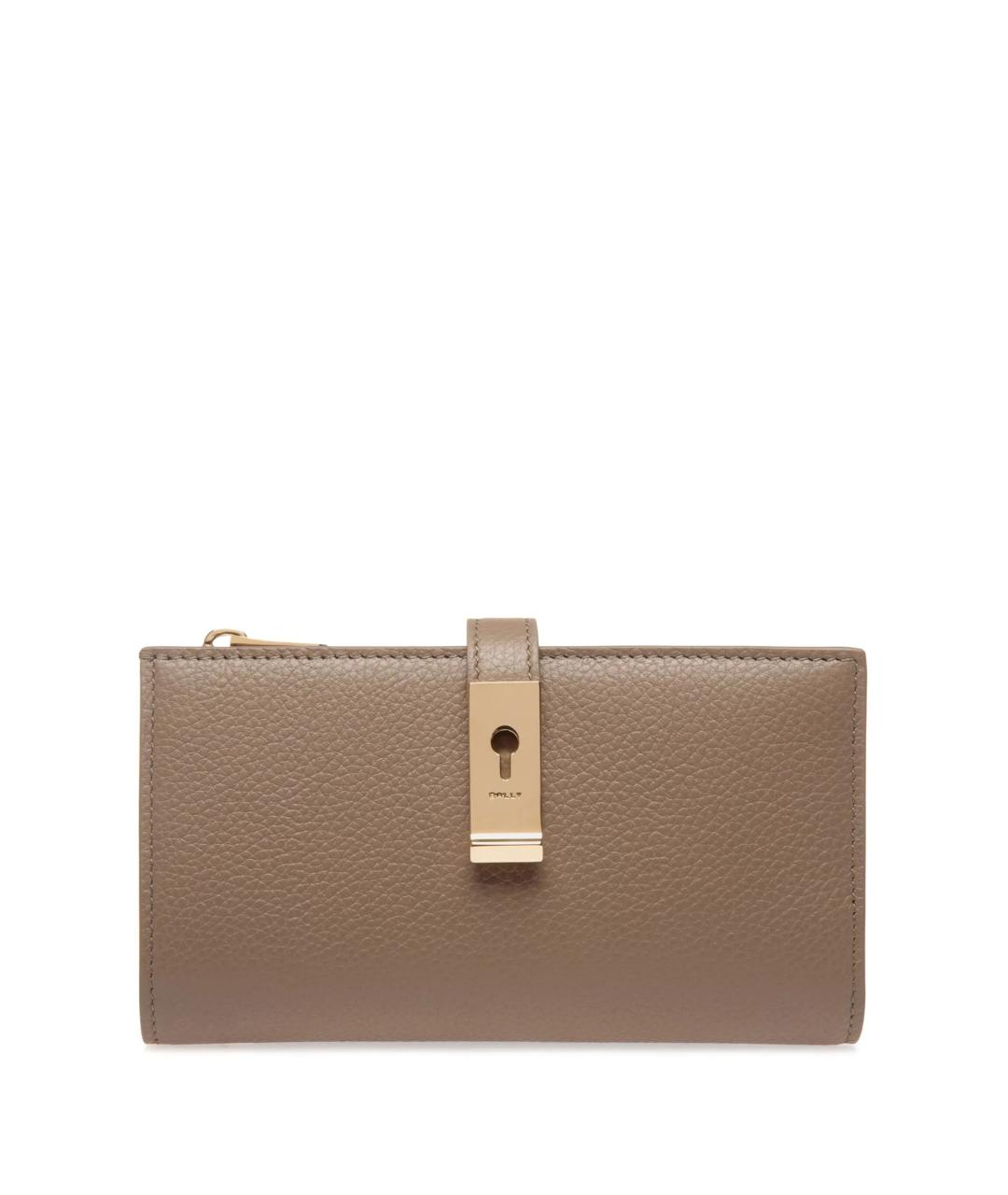 BALLY Коричневый кожаный кошелек, фото 1