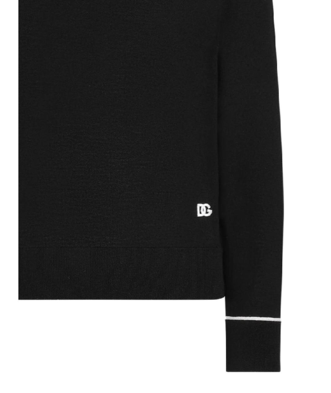 DOLCE&GABBANA Черный джемпер / свитер, фото 2