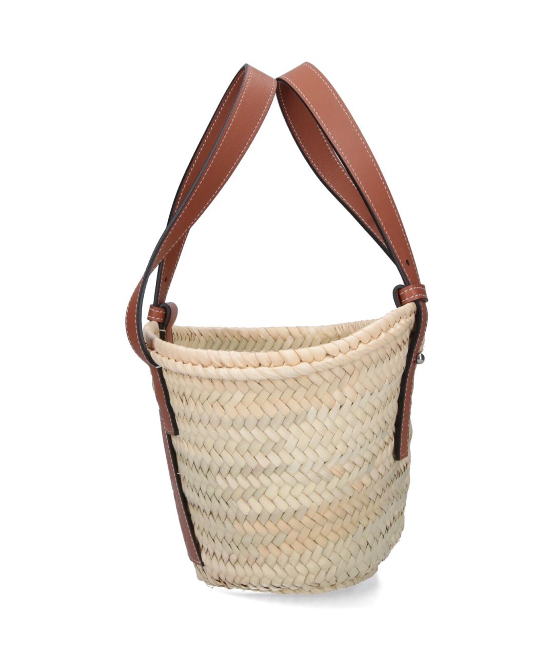 LOEWE Бежевая сумка тоут, фото 5