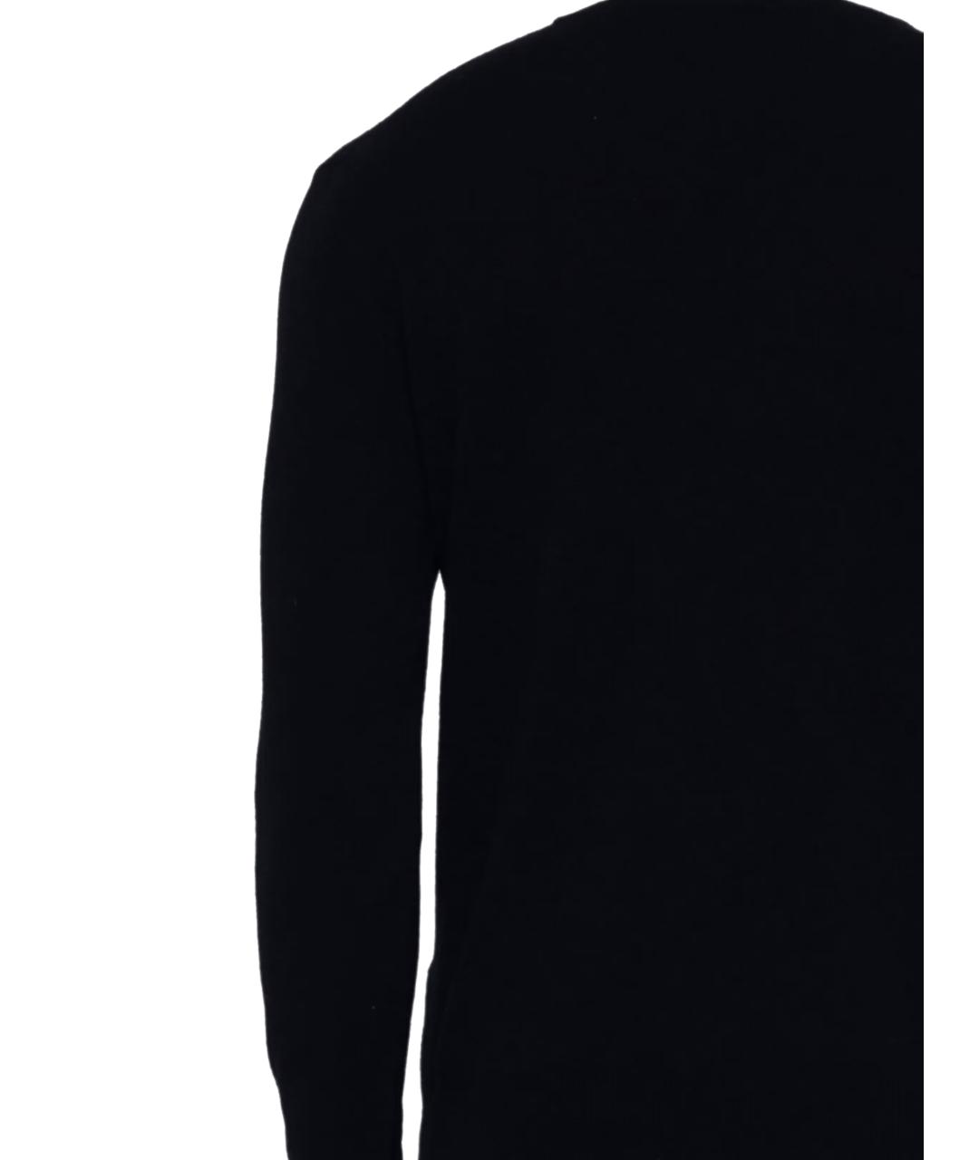 WOOLRICH Темно-синий шерстяной джемпер / свитер, фото 3