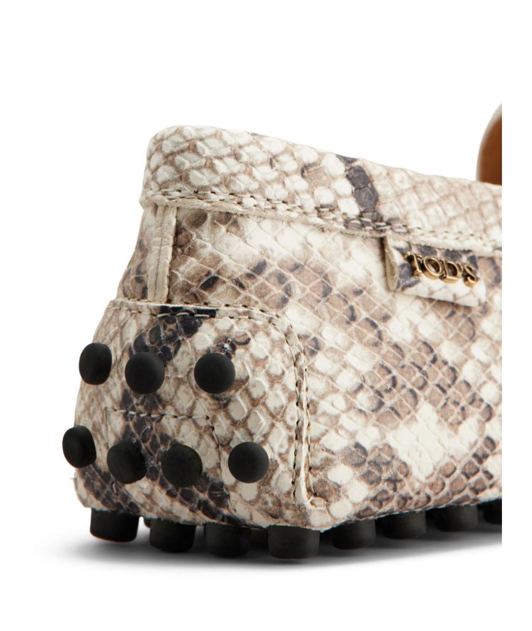 TOD'S Мульти кожаные лоферы, фото 5