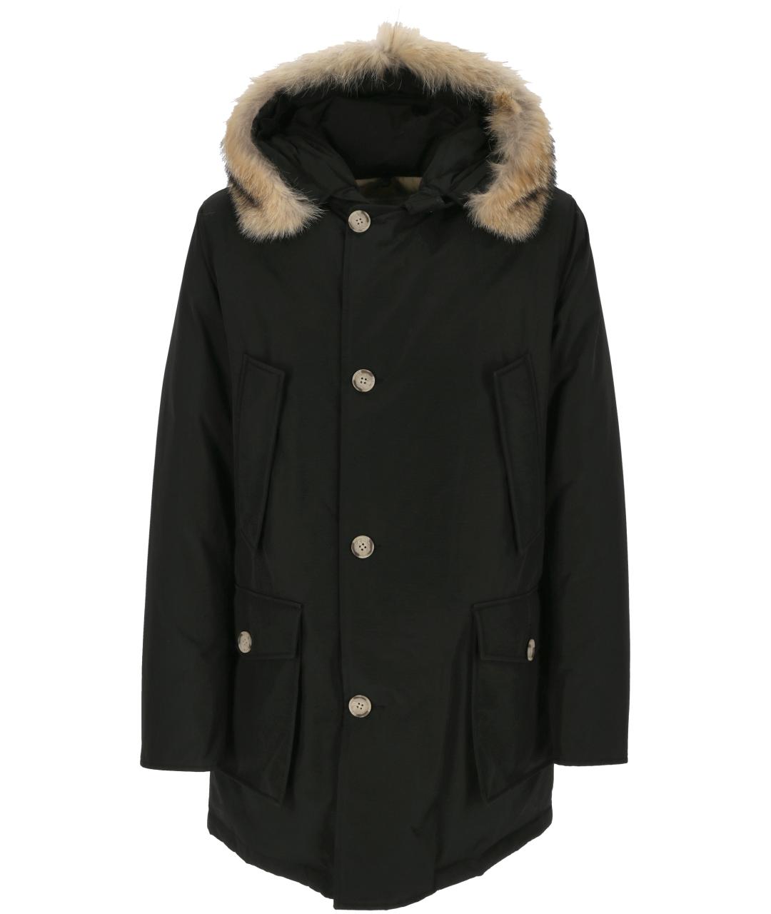 WOOLRICH Черная парка, фото 1