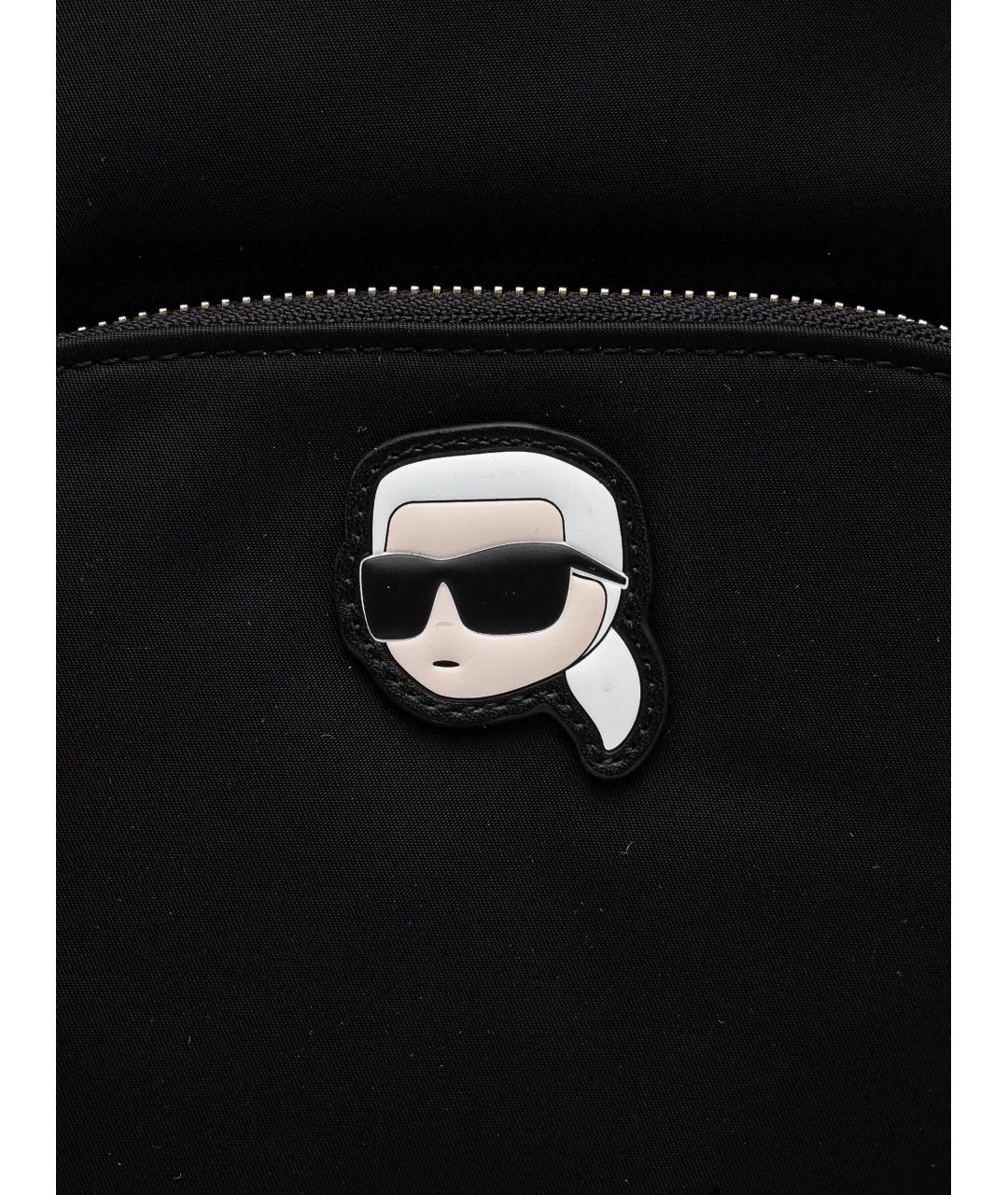 KARL LAGERFELD Черный рюкзак, фото 4