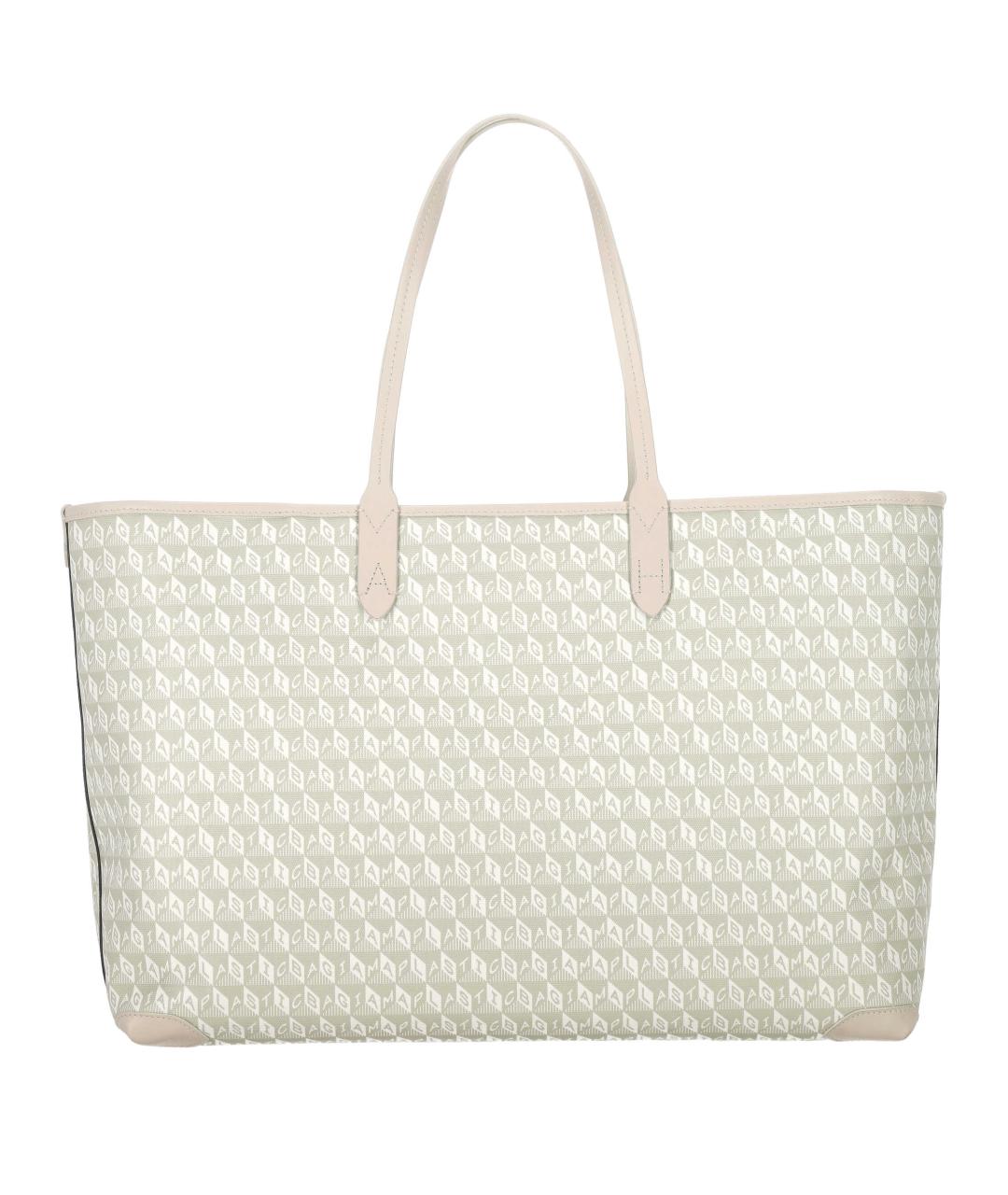 ANYA HINDMARCH Бежевая сумка тоут, фото 3