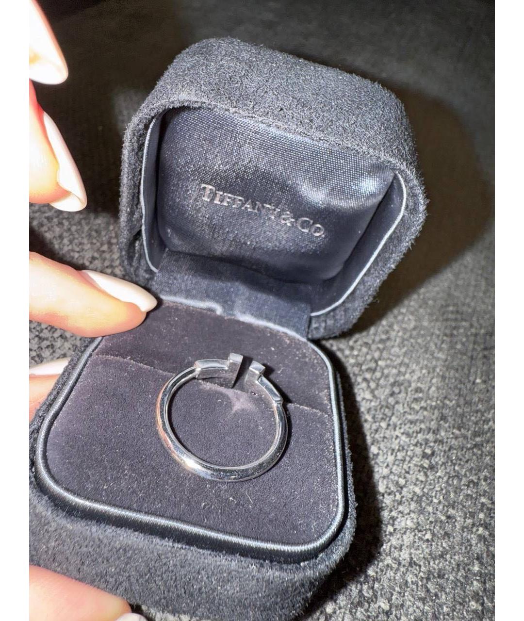 TIFFANY&CO Белое кольцо из белого золота, фото 3