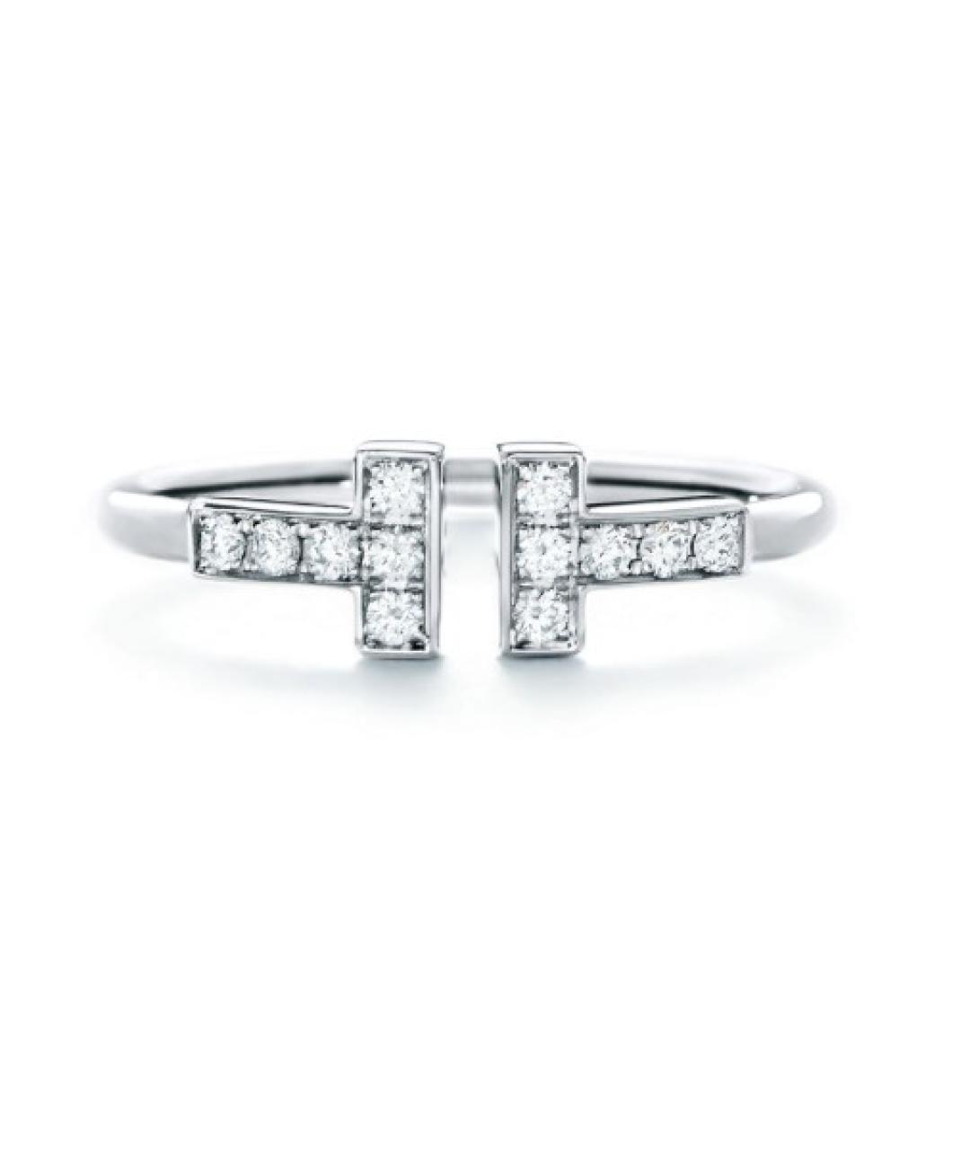 TIFFANY&CO Белое кольцо из белого золота, фото 6