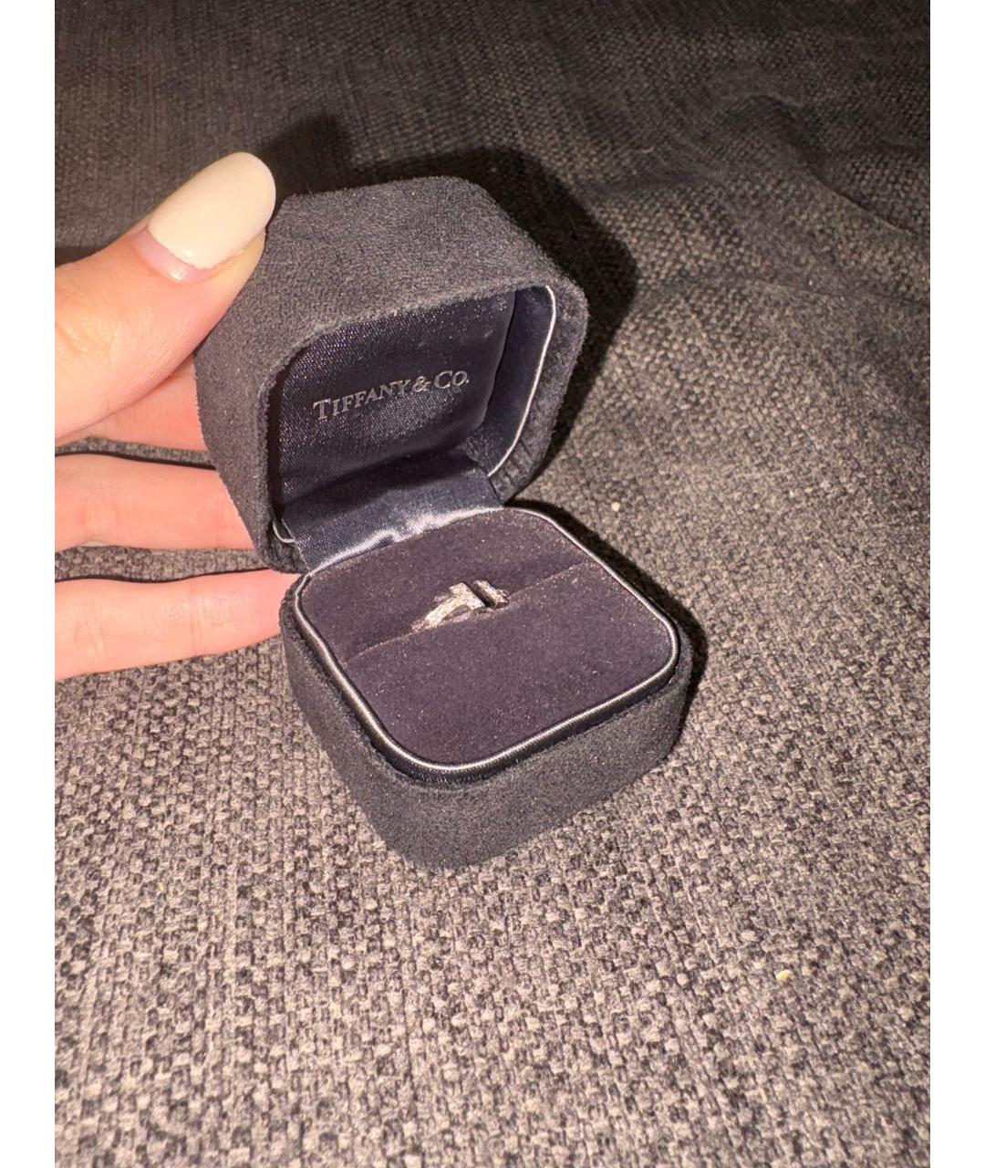 TIFFANY&CO Белое кольцо из белого золота, фото 5