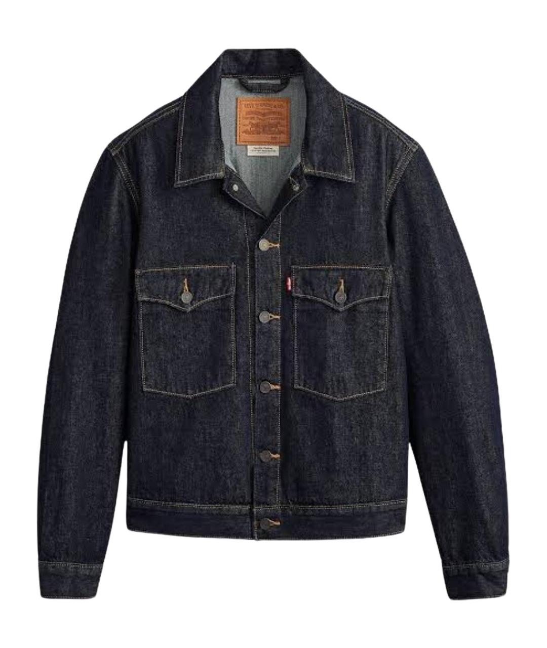 LEVI'S Синяя деним куртка, фото 1