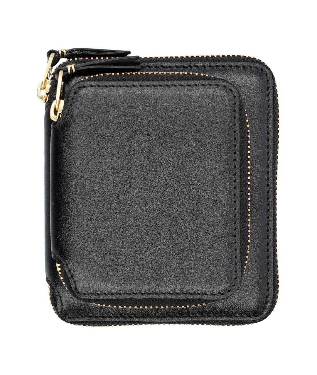 COMME DES GARÇONS WALLET Черный кожаный кошелек, фото 1