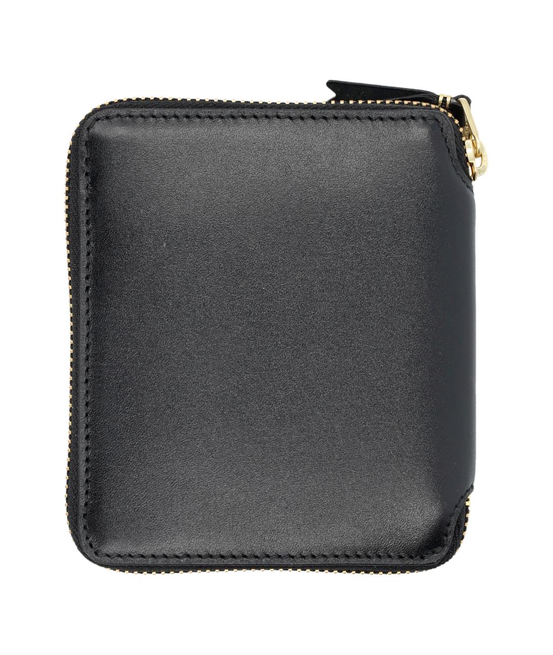 COMME DES GARÇONS WALLET Черный кожаный кошелек, фото 2