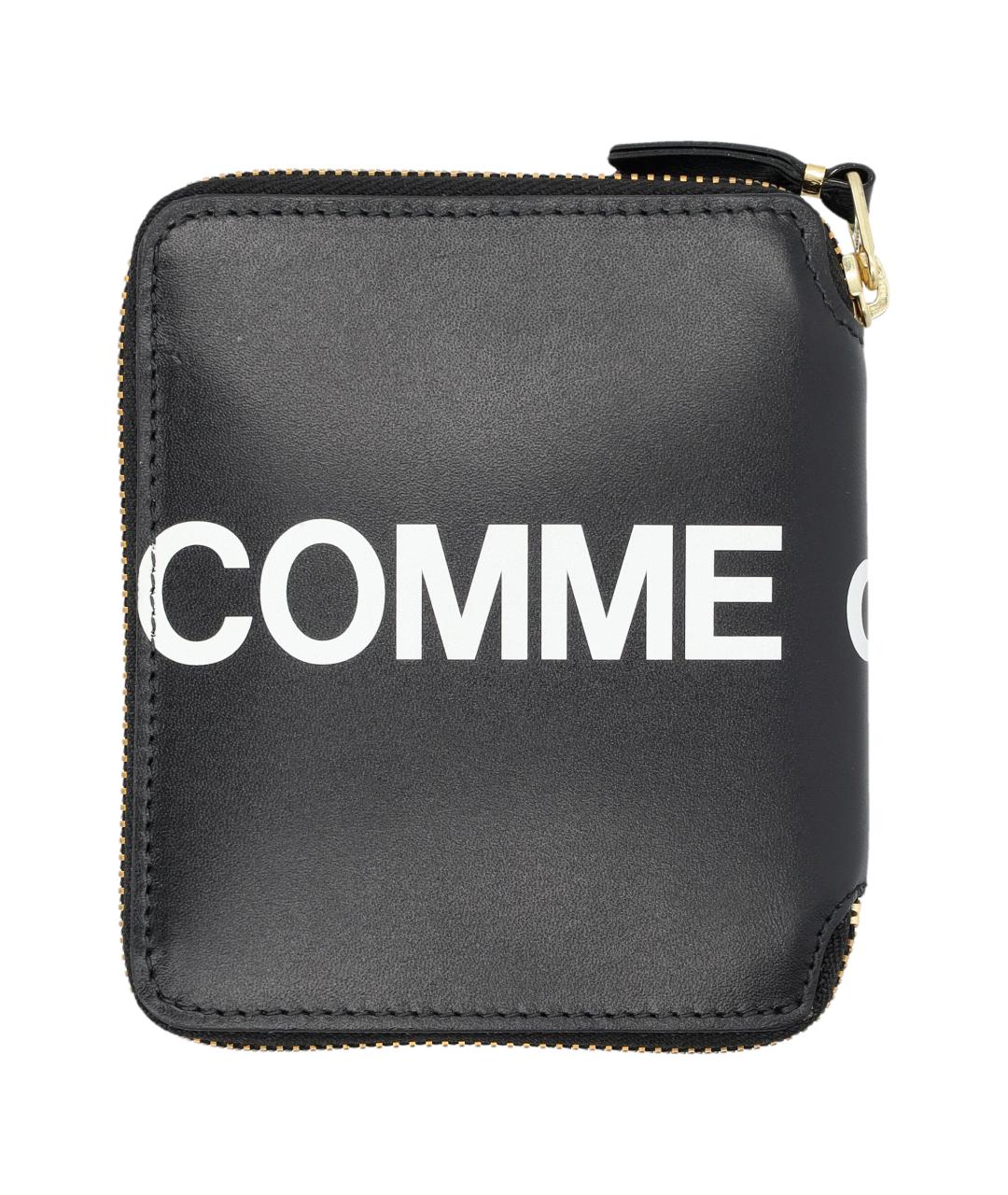 COMME DES GARÇONS WALLET Черный кожаный кошелек, фото 2
