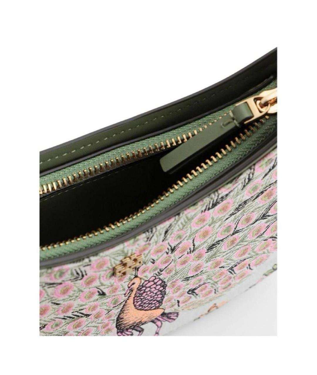 TORY BURCH Мульти тканевая сумка с короткими ручками, фото 4