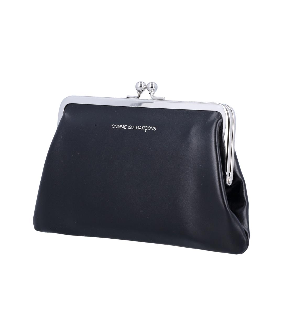 COMME DES GARÇONS WALLET Черный кожаный кошелек, фото 3