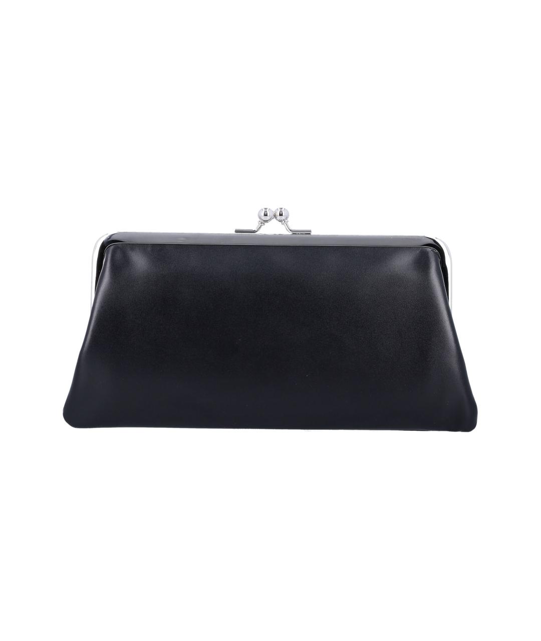 COMME DES GARÇONS WALLET Черный кожаный кошелек, фото 4